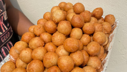 Tray of Puff Puff